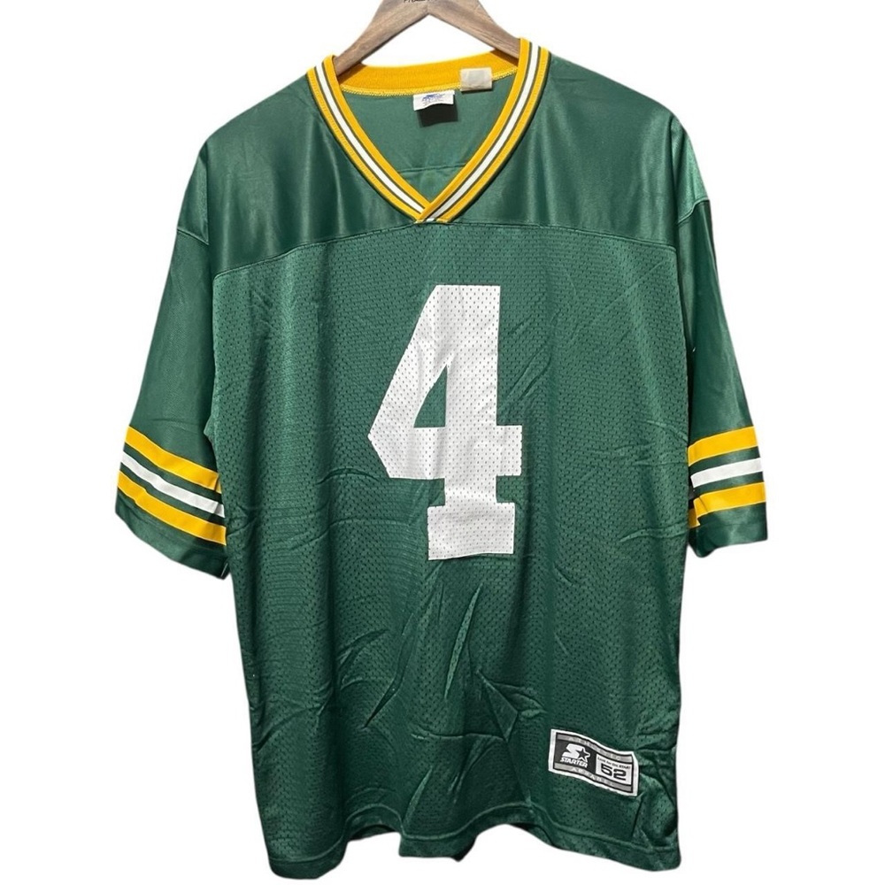 vintage 90s Starter Brett Favre Green Bay Packers NFL football sports jersey